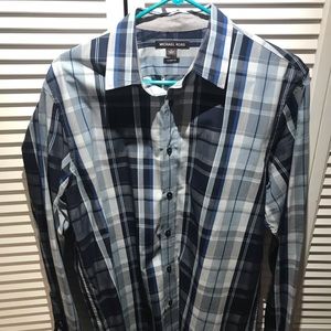 Michael Kors men’s large button down shirt